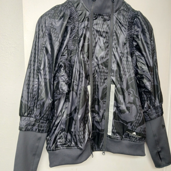 Adidas by Stella McCartney Python Print Running Jacket - Picture 11 of 16